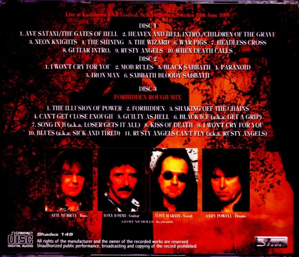 Black Sabbath/Sweden 1995 Upgrade - Image 2