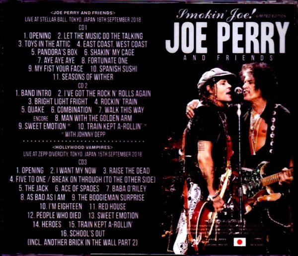 Joe Perry,Hollywood Vampires/Tokyo,Japan 2018 IEM Matrix Ver. - Image 2