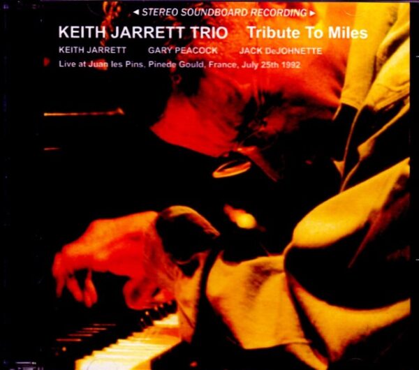 Keith Jarrett Trio Keith Jarrett/France 1992