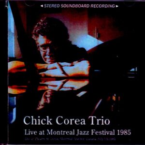 Chick Corea Trio Chick Corea/Canada 1985