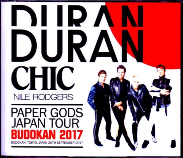 Duran Duran,Chic,Nile Rodgers Duran Duran Chic/Tokyo,Japan 2017