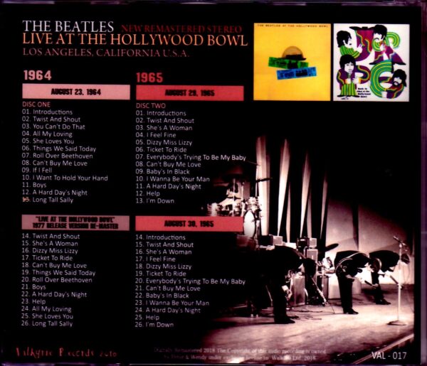 Beatles/CA,USA 1964 & 1965 New Remastered - Image 2
