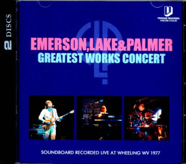 EL & P Emerson Lake & Palmer Emerson Lake & Palmer/WV,USA 1977