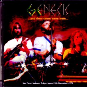 Genesis /Tokyo,Japan 1978