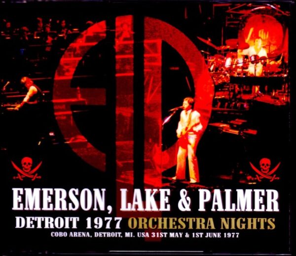 EL & P Emerson,Lake & Palmer Emerson,Lake & Palmer/MI,USA 1977 2Days