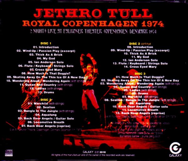Jethro Tull/Denmark 1974 2 Days Complete - Image 2