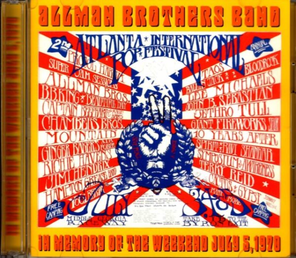 Allman Brothers Band Allman Brothers Band/GA,USA 7.5.1970