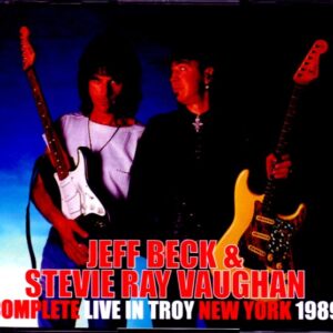 Jeff Beck,Stevie Ray Vaughan Jeff Beck/NY,USA 1989