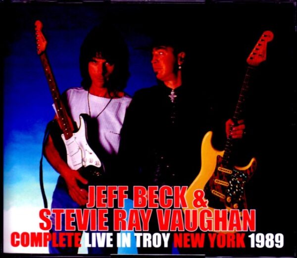 Jeff Beck,Stevie Ray Vaughan Jeff Beck/NY,USA 1989