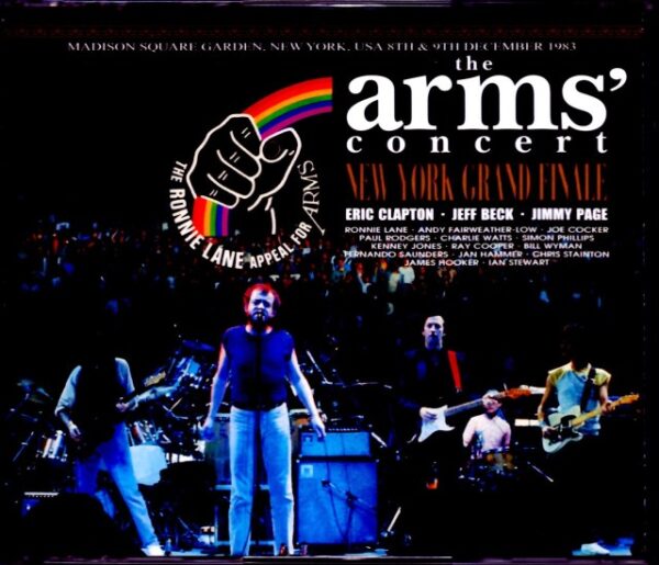 Eric Clapton, Jeff Beck, Jimmy Page The Arms' Concert/NY, USA 1983 2Days Complete