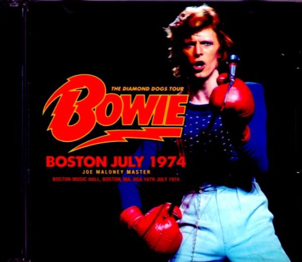 David Bowie/MA,USA 7.16.1974