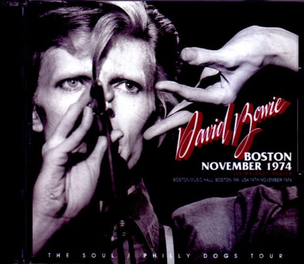 David Bowie /MA,USA 11.14.1974
