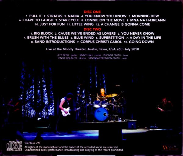 Jeff Beck/TX,USA 2018 - Image 2