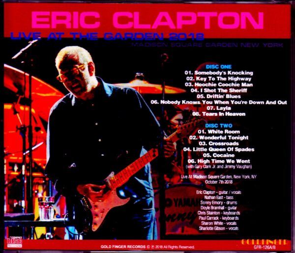 Eric Clapton/NY,USA 10.7.2018 - Image 2