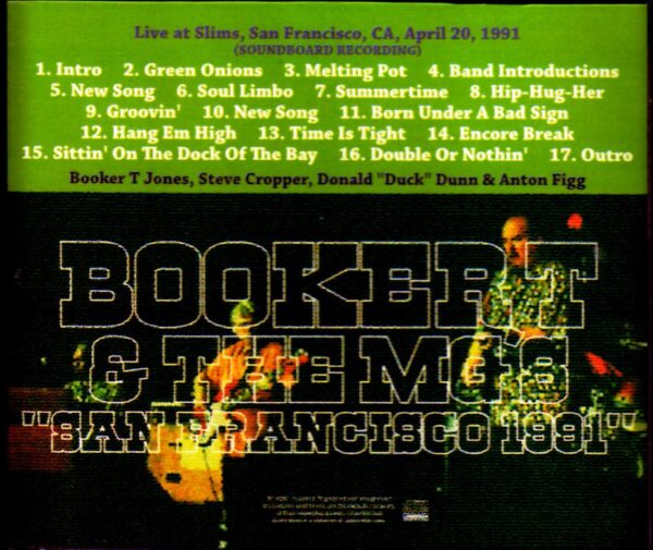 Booker.T & the MG’s/CA,USA 1991 - Image 2