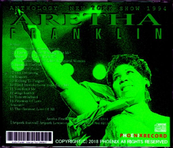 Aretha Franklin/NY,USA 1994 - Image 2