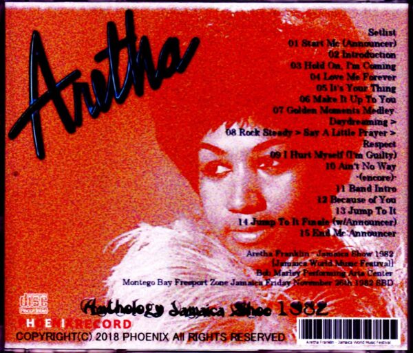 Aretha Franklin/Jamaica 1982 - Image 2