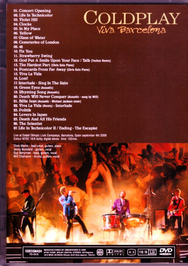 Coldplay/Spain 2009 - Image 2