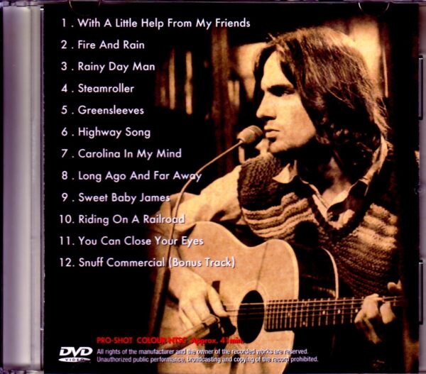 James Taylor/Studio Live 1971 Longest & Best Quality Ver. - Image 2