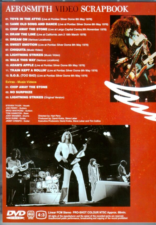 Aerosmith/Video Scrapbook Laser Disc Version - Image 2