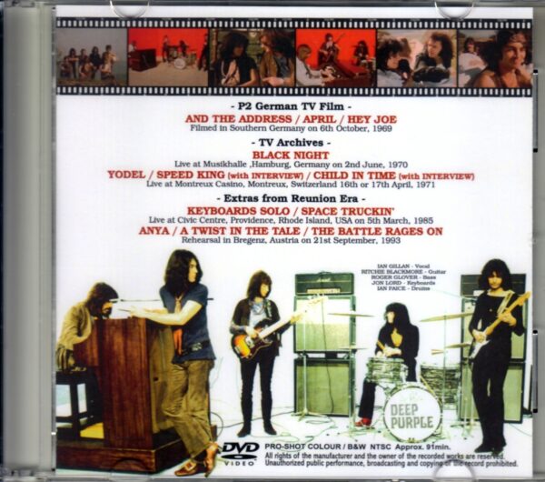 Deep Purple/Germany 1969 & more - Image 2