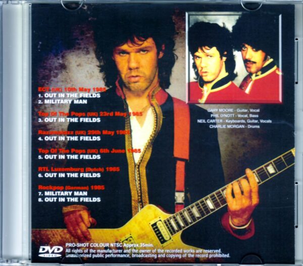 Gary Moore/UK & European TV Appearances - Image 2