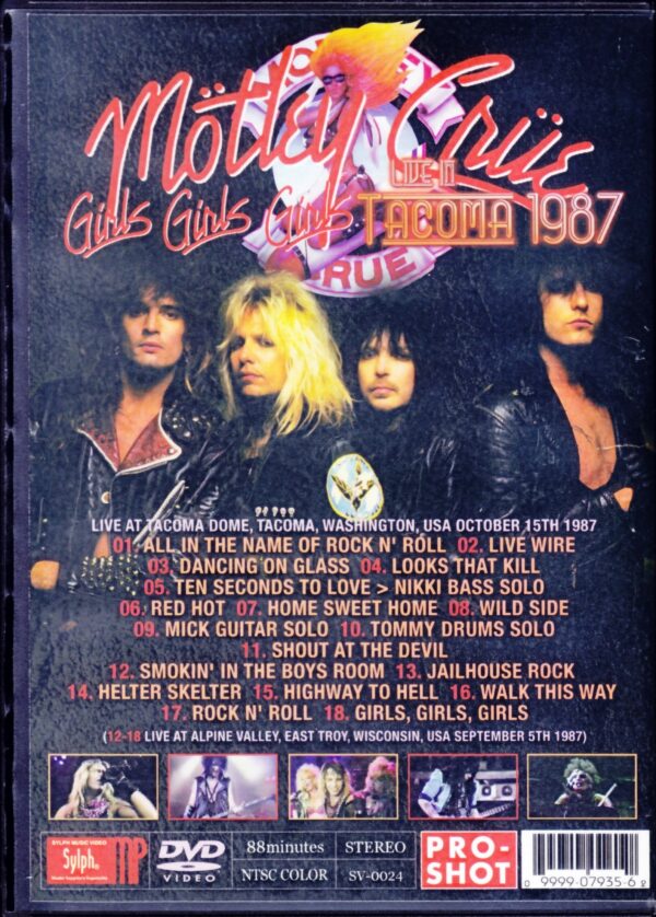 Motley Clue/Wa, USA 1987 & more - Image 2