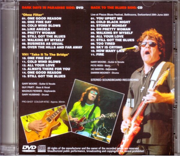 Gary Moore/Switzerland 2001 & more - Image 2