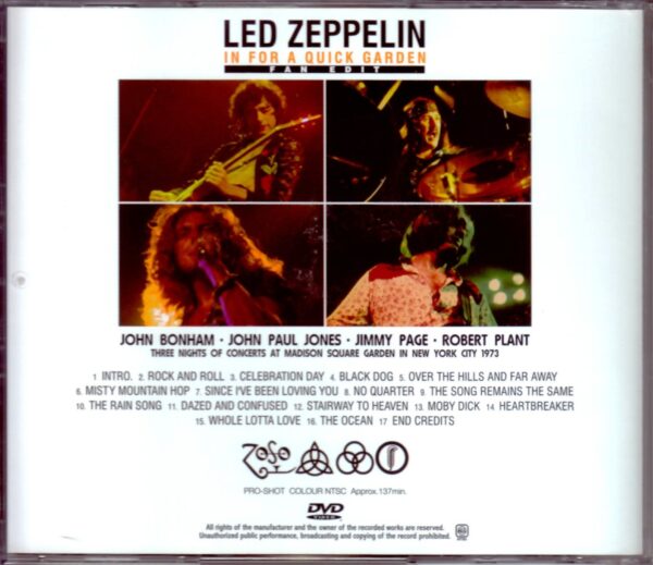 Led Zeppelin/Ny, USA 1973 - Image 2