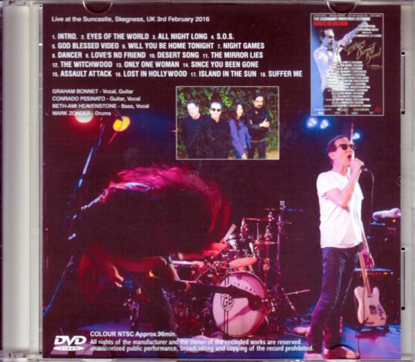 Graham Bonnet Band/UK 2016 - Image 2