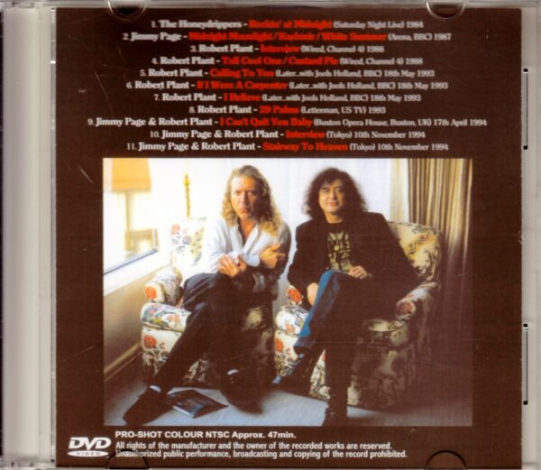 Jimmy Page, Robert Plant/TV Appearances 1984-1994 - Image 2