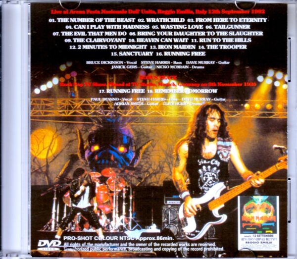 Iron Maiden/Italy 1992 & more - Image 2
