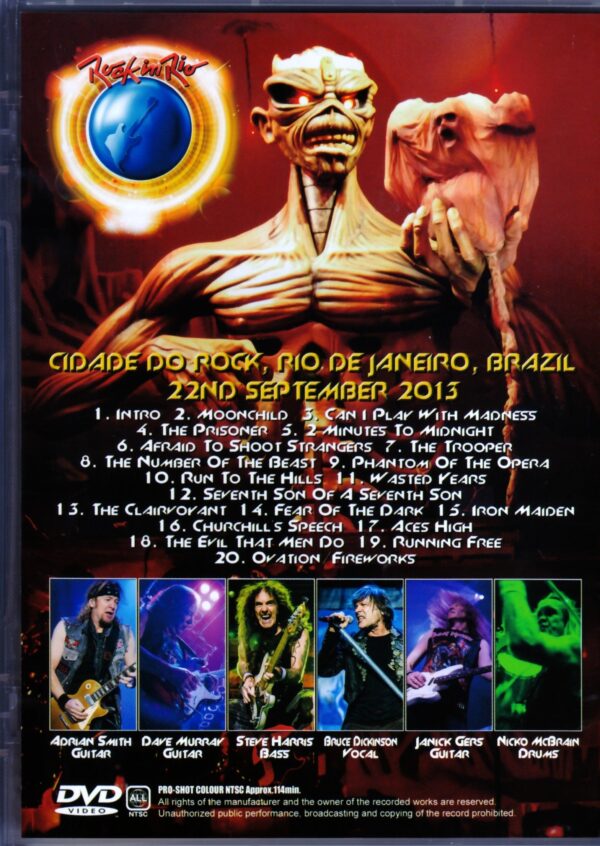 Iron Maiden/Brazil 2013 Upgrade - Image 2