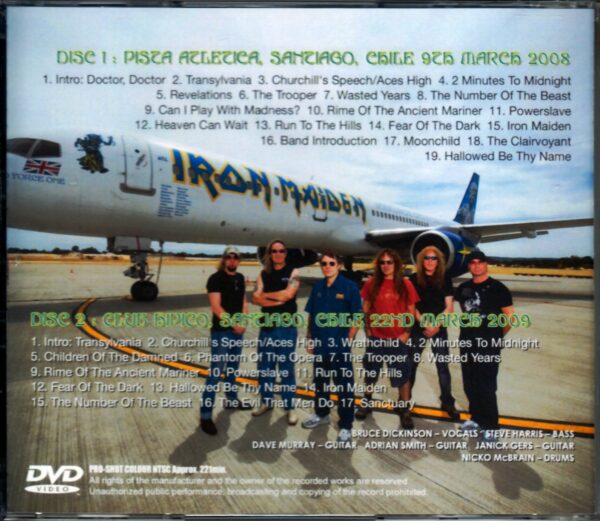Iron Maiden/Chile 2008 & 2009 - Image 2