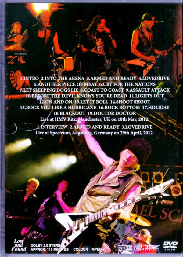 Michael Schenker/UK 2012 & more - Image 2