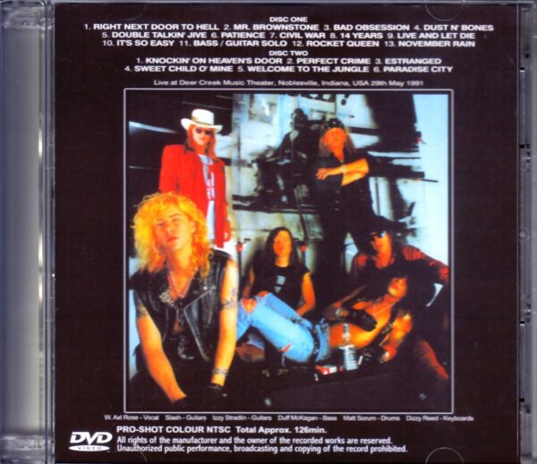 Guns N’ Roses/In, USA 1991 - Image 2