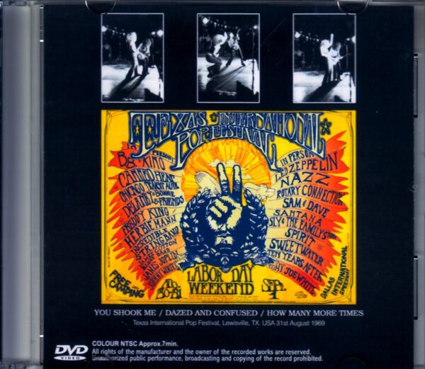 Led Zeppelin/TX, USA 1969 8mm - Image 2