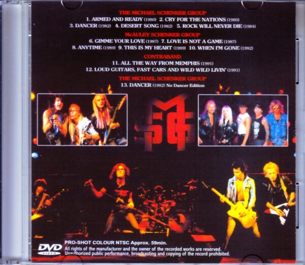 Michael Schenker/Video Promos 1980-1992 - Image 2