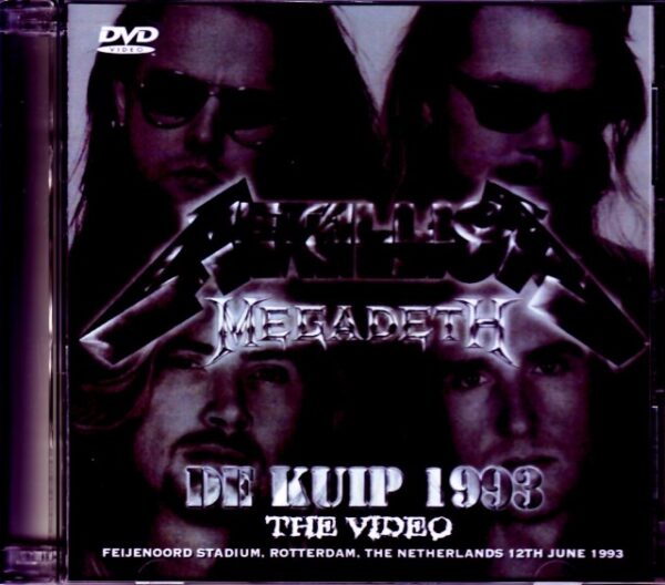 Mettalica,Megadeth Metallica Megadeth/Netherlands 1993