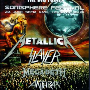 Metallica,Slayer,Megadeth,Anthrax /Bulgaria 2010