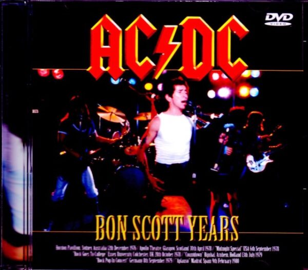 AC/DC/TV Broadcast Compilation 1976-1980