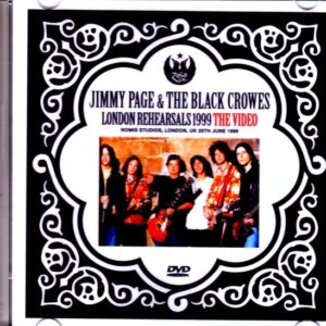 Jimmy Page, Black Crowes Jimmy Page Black Crowes/London, UK 1999 Rehearsals