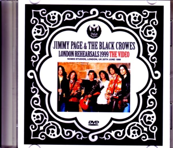 Jimmy Page, Black Crowes Jimmy Page Black Crowes/London, UK 1999 Rehearsals