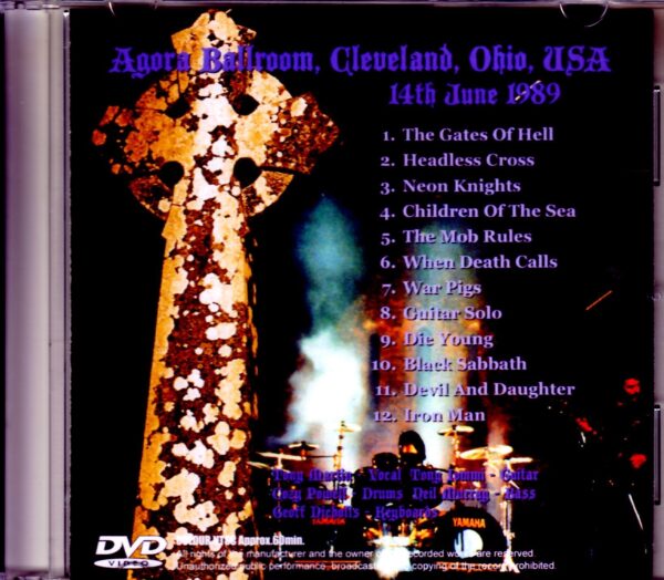 Black Sabbath/OH, USA 1989 - Image 2