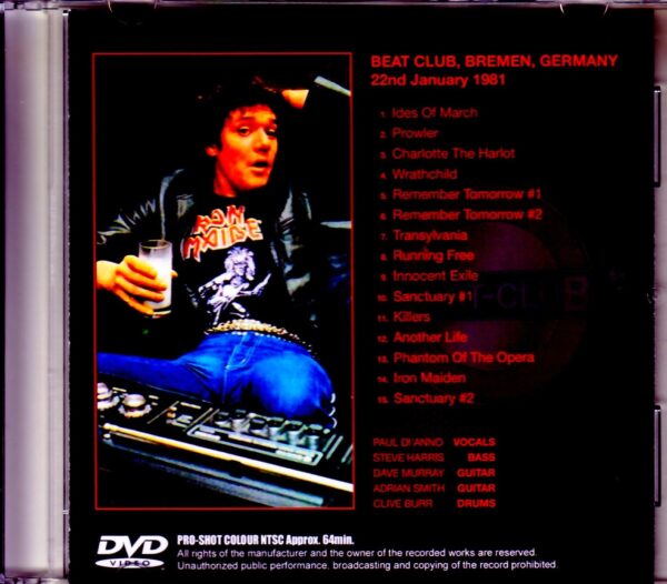 Iron Maiden/Germany 1981 - Image 2