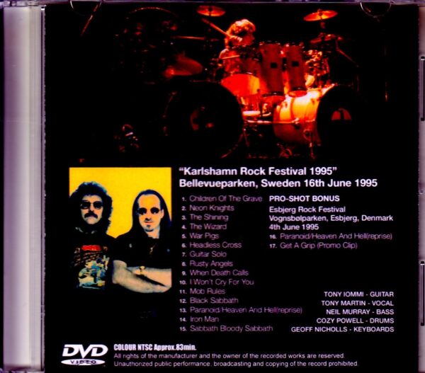 Black Sabbath/Sweden 1995 Upgrade - Image 2
