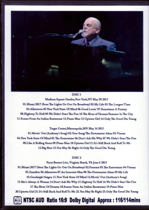 Billy Joel/Ny, USA 2015 & more - Image 2