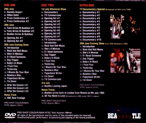 Beatles/Tokyo,Japan 1966 2 Days & more Documentary - Image 2