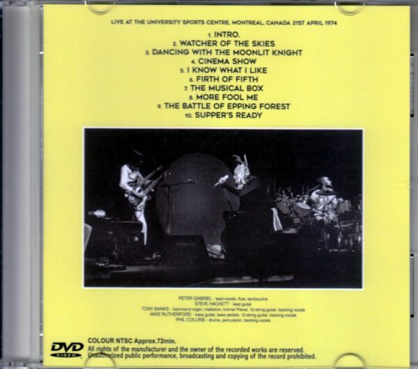 Genesis/Canada 1974 - Image 2