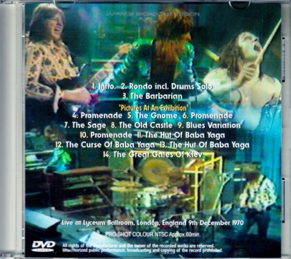 EL & P Emerson,Lake & Palmer/London,UK 1970 - Image 2